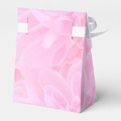 Dahlien in weichrosa geschenkschachtel (Rückseite)