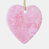 Dahlien in weichrosa keramik ornament (Rechts)