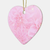 Dahlien in weichrosa keramik ornament (Links)