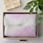 Dahlien in weichrosa seidenpapier (Geschenk)