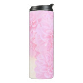 Dahlien in weichrosa thermosbecher (Nach links gedreht)