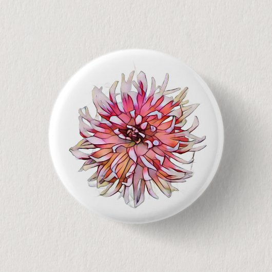 DAHLIENBLUME BUTTON (Vorderseite)