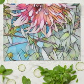 DAHLIENBLUME GESCHIRRTUCH (Gefaltet)