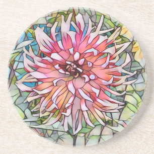 Dahlienblume Getränkeuntersetzer