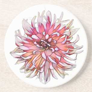 DAHLIENBLUME GETRÄNKEUNTERSETZER