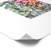 DAHLIENBLUME POSTER (Ecke)