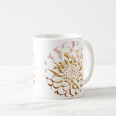 Dahlienblumen-Klassiktasse Kaffeetasse (VorderseiteRechts)