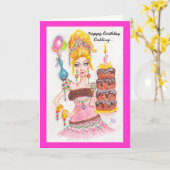 Dahling-Card Karte (Gelbe Blume)