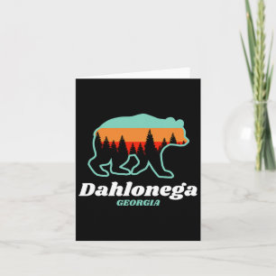Dahlonega Georgia Bärenland Karte