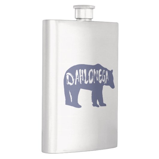 Dahlonega Georgia Bear Flachmann (Rechts)
