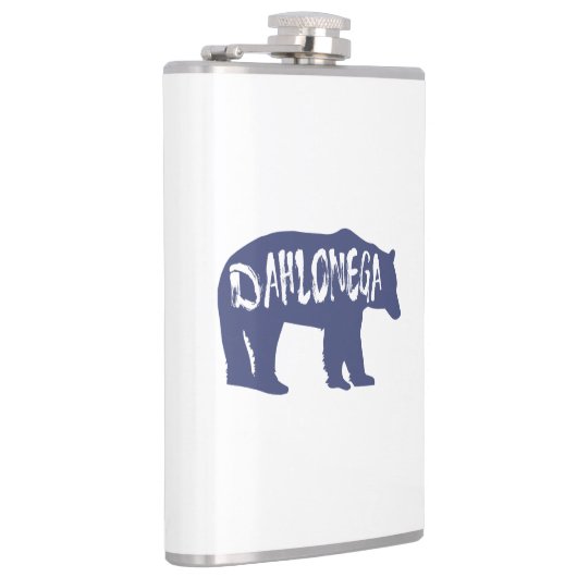 Dahlonega Georgia Bear Flachmann (Rechts)
