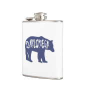 Dahlonega Georgia Bear Flachmann (Links)