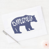 Dahlonega Georgia Bear Rechteckiger Aufkleber (Umschlag)