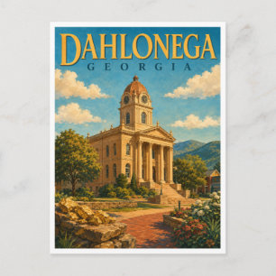 Dahlonega Georgia Gold Museum GeoSaga Postkarte