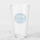 Dahlonega Georgia im Freien Glas (Rückseite)