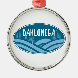 Dahlonega Georgia im Freien Ornament Aus Metall