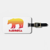 Dahlonega Georgia Rainbow Bear Gepäckanhänger (Vorderseite horizontal)