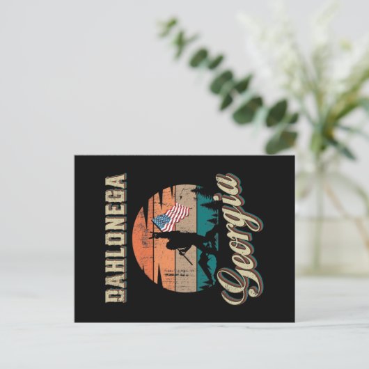 Dahlonega Postkarte (Stehend Vorderseite)