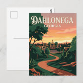 Dahlonega USA Postkarte (Vorne/Hinten)
