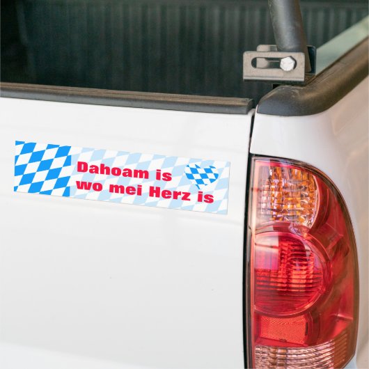 Dahoam Autoaufkleber (Auf Lkw)