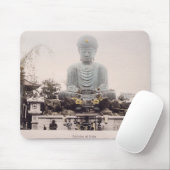 Daibutsu in Kobe, c.1880 (Hand farbiger Mousepad (Mit Mouse)