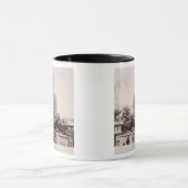 Daibutsu in Kobe, c.1880 (Hand farbiger Tasse (Zentrum)