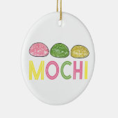 Daifuku Mochi Japanischer Neujahrskuchen Keramik Ornament (Rechts)