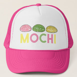 Daifuku Mochi Japanischer Neujahrskuchen Truckerkappe