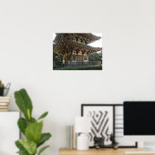 Daigo-ji Temple Pagoda 2 - Kyoto Japan Poster (Heimbüro)