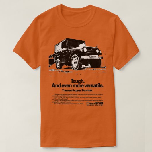 DAIHATSU FOURTRAK 1  T-Shirt (Design vorne)