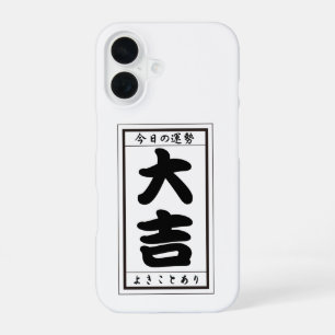 DAIKICHI (großes Glück) iPhone 16 Hülle