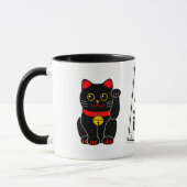 DAIKICHI (Großes Glück) und Black Cat Tasse (Links)