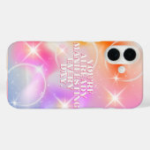 Daily Affirmation, Law of Attraction, Motivational Case-Mate iPhone Hülle (Rückseite (Horizontal))