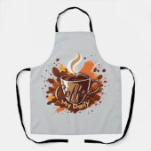 Daily Coffee Ritual Schürze (Vorderseite)