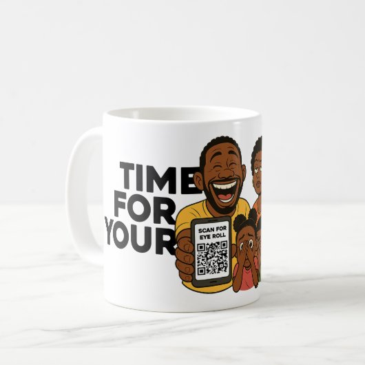 Daily Dad Joke Coffee Mug  Kaffeetasse (Vorderseite Links)