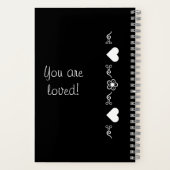 Daily Dankbarkeit Journal Sprial-Notebook Notizblock (Rückseite)