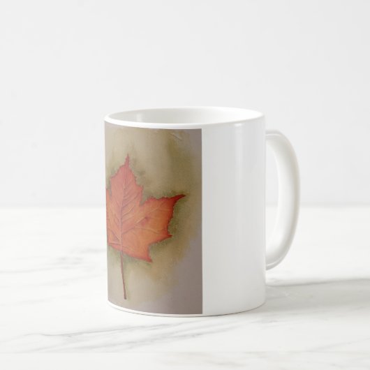 Daily Empress Autumn leaf Kaffeetasse (VorderseiteRechts)