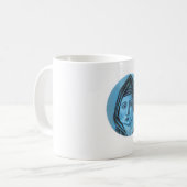 Daily Empress Blue cup Kaffeetasse (Vorderseite Links)