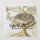 DAILY GOAL 5.25 x 5.25 card Einladung (Vorne/Hinten)