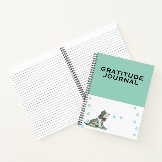 Daily Gratitude Journal | Mindful Reflection Notizblock (Innenseite)
