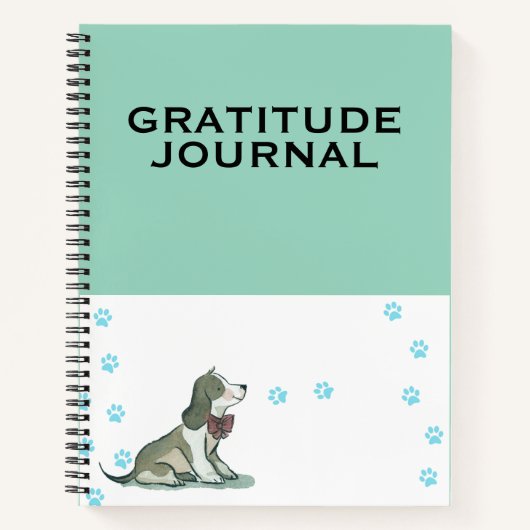 Daily Gratitude Journal | Mindful Reflection Notizblock (Vorderseite)