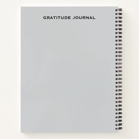 Daily Gratitude Journal | Mindful Reflection  Notizblock (Rückseite)