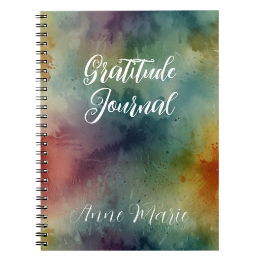 Daily Gratitude Journal | Mindful Reflection Notizblock (Vorderseite)