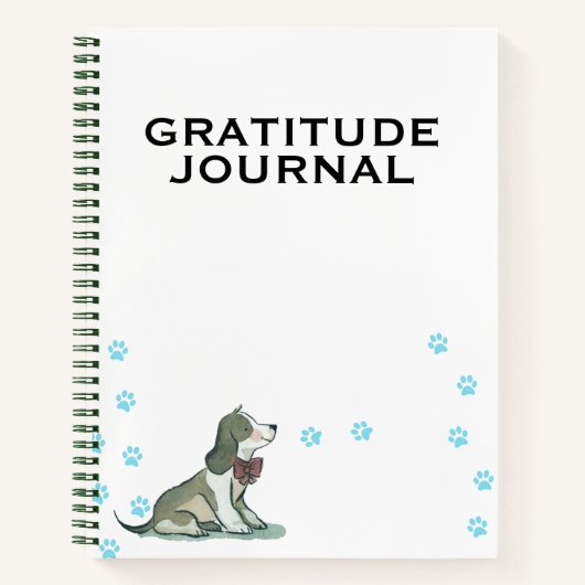 Daily Gratitude Journal | Mindful Reflection Notizblock (Vorderseite)