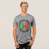 Daily Hustle Stock Market Bull Bear Trading Shirt (Vorderseite voll)