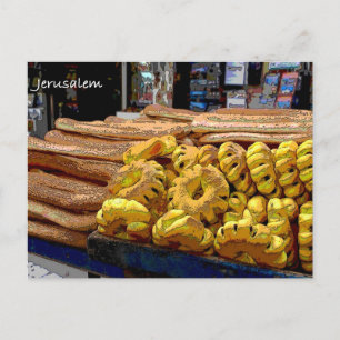 Daily Life in Jerusalem Postkarte