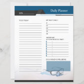 Daily, Monthly Planner Template (Vorderseite)