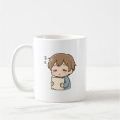 Daily Mood “Sleepy” Cute Chibi Mug Kaffeetasse (Links)