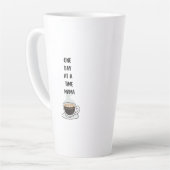 Daily Motivation Latte Mug Milchtasse (Linke Ecke)