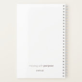 Daily notes - "Purpose" Notizblock (Rückseite)